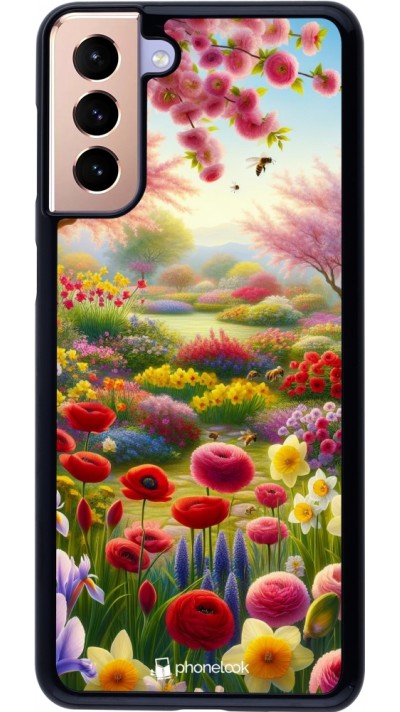 Samsung Galaxy S21+ 5G Case Hülle - Frühling 25 Strauß Frühling