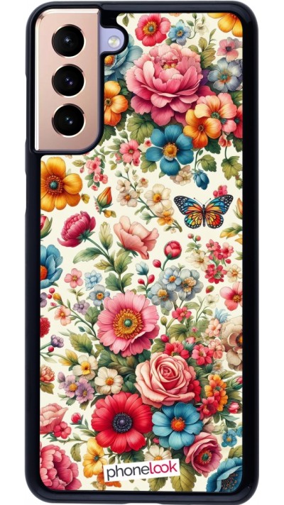Samsung Galaxy S21+ 5G Case Hülle - Spring 25 fruehling bluetend