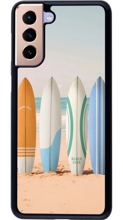 Coque Samsung Galaxy S21+ 5G - Summer surfboard 2025