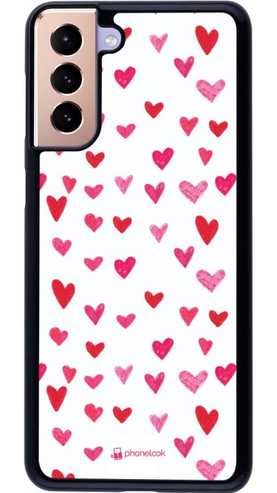 Hülle Samsung Galaxy S21+ 5G - Valentine 2022 Many pink hearts