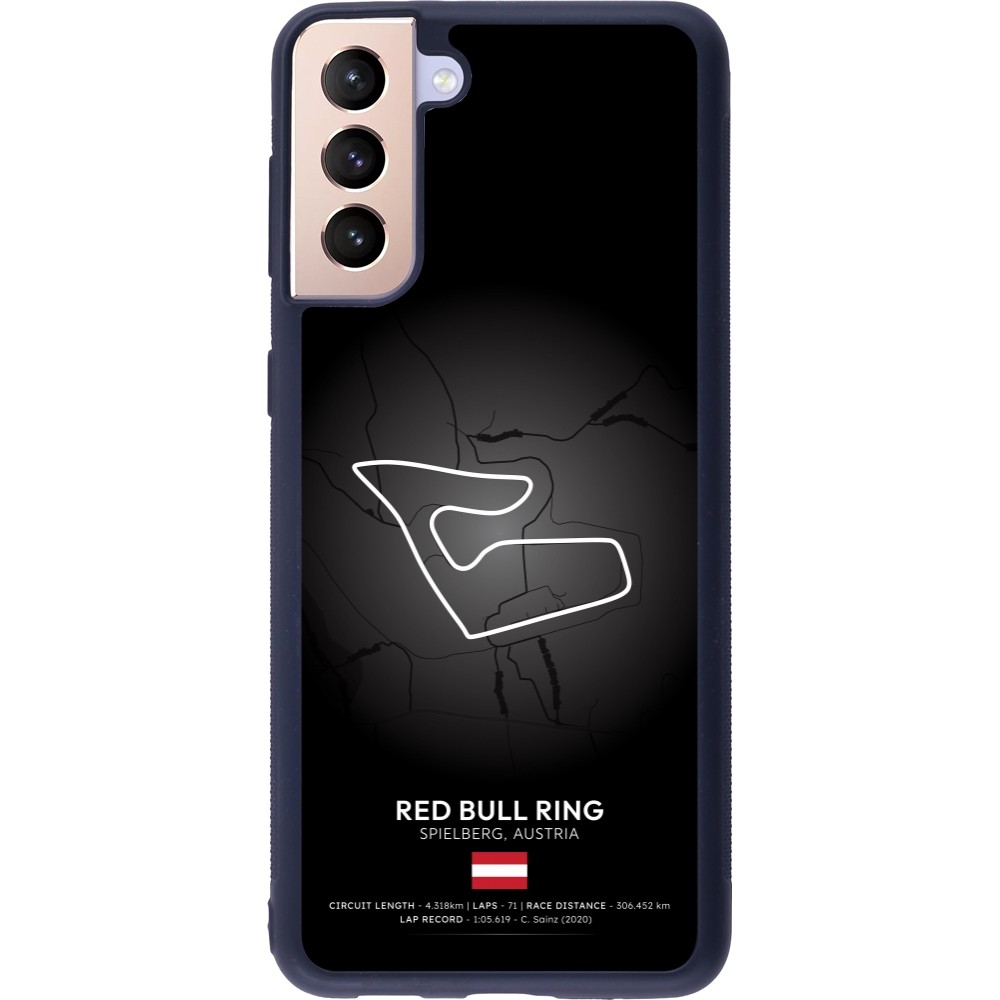 Samsung Galaxy S21+ 5G Case Hülle - Silikon schwarz F1 Track 2025 Austria