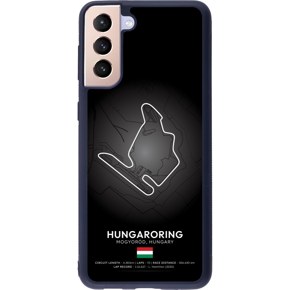 Samsung Galaxy S21+ 5G Case Hülle - Silikon schwarz F1 Track 2025 Hungary