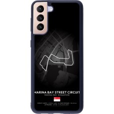 Samsung Galaxy S21+ 5G Case Hülle - Silikon schwarz F1 Track 2025 Singapore