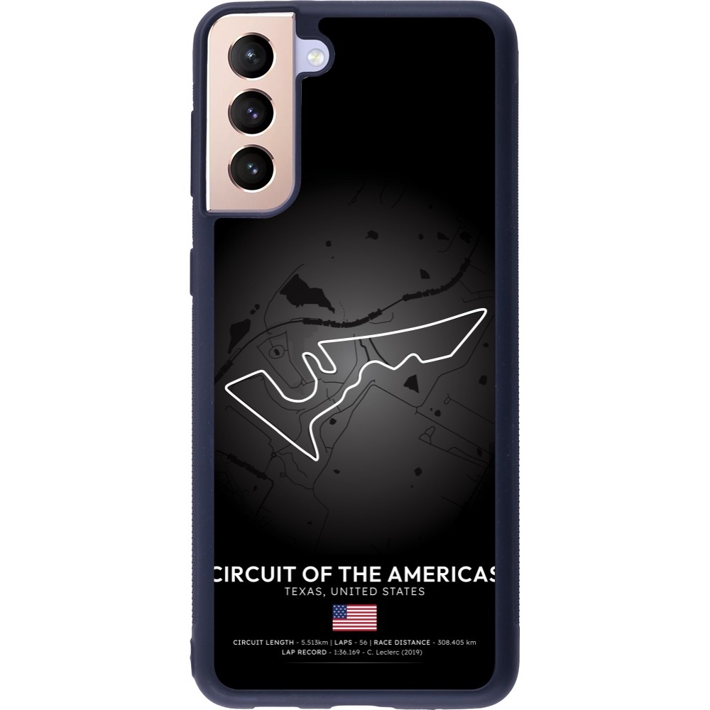 Coque Samsung Galaxy S21+ 5G - Silicone rigide noir F1 Track 2025 United States