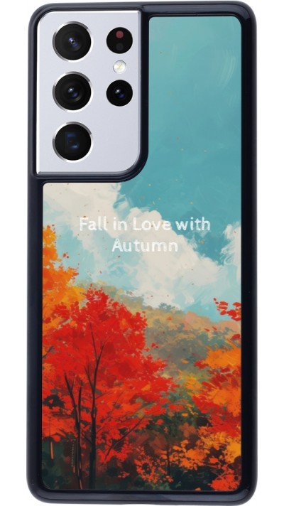 Coque Samsung Galaxy S21 Ultra 5G - Autumn 25 Fall in love