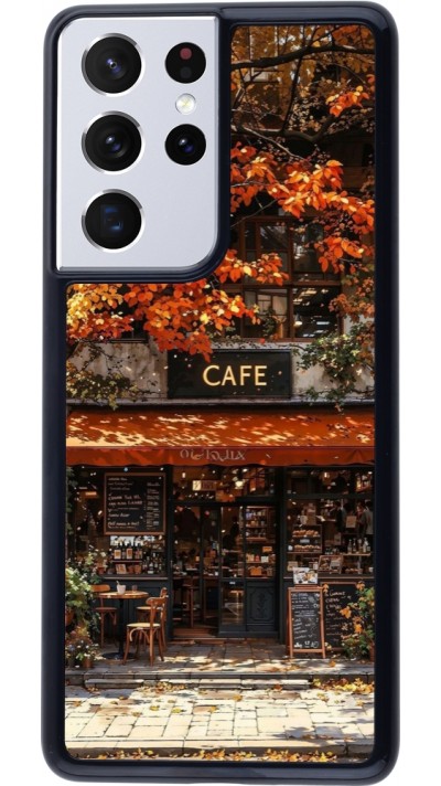 Coque Samsung Galaxy S21 Ultra 5G - Autumn 25 Coffee shop