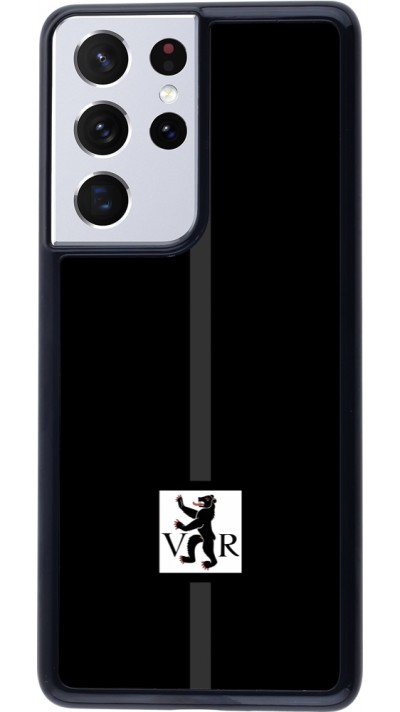 Coque Samsung Galaxy S21 Ultra 5G - Canton AR noir