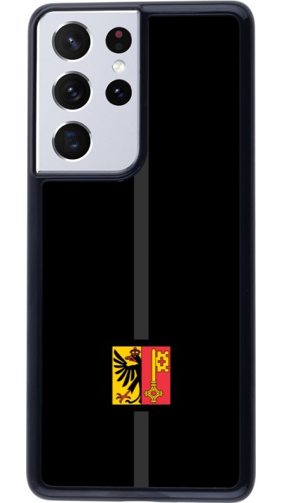 Coque Samsung Galaxy S21 Ultra 5G - Canton GE noir