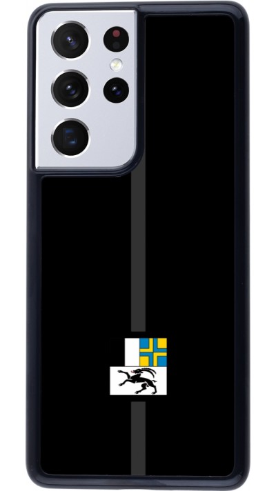 Coque Samsung Galaxy S21 Ultra 5G - Canton GR noir