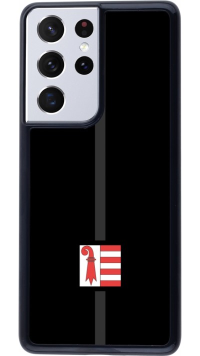 Coque Samsung Galaxy S21 Ultra 5G - Canton JU noir