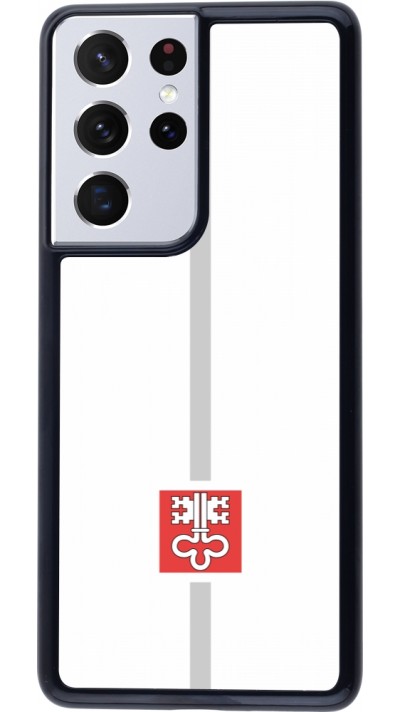 Coque Samsung Galaxy S21 Ultra 5G - Canton NW blanc