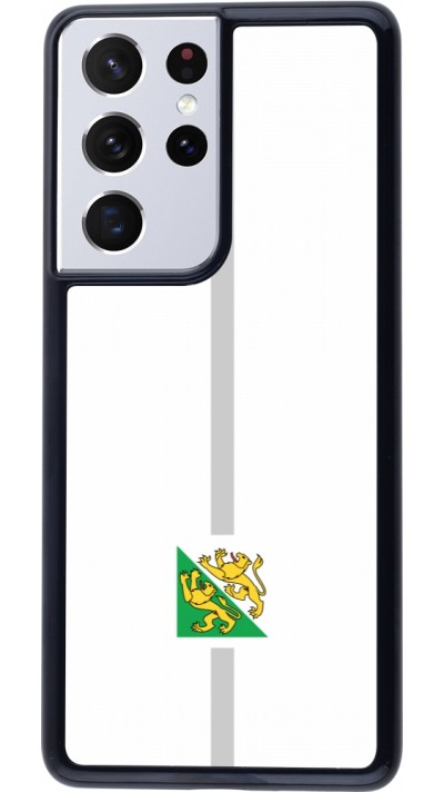 Coque Samsung Galaxy S21 Ultra 5G - Canton TG blanc