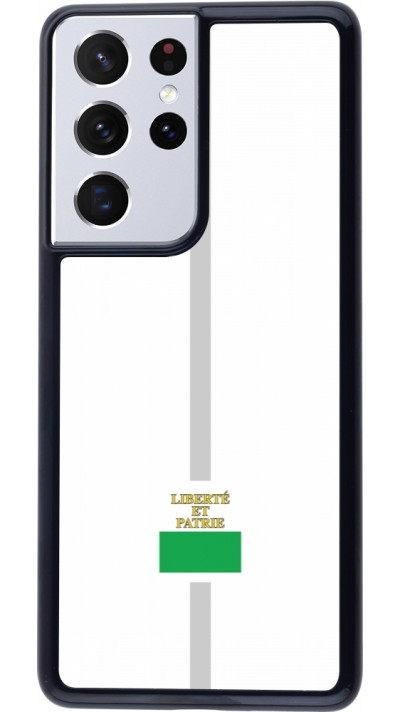Coque Samsung Galaxy S21 Ultra 5G - Canton VD blanc