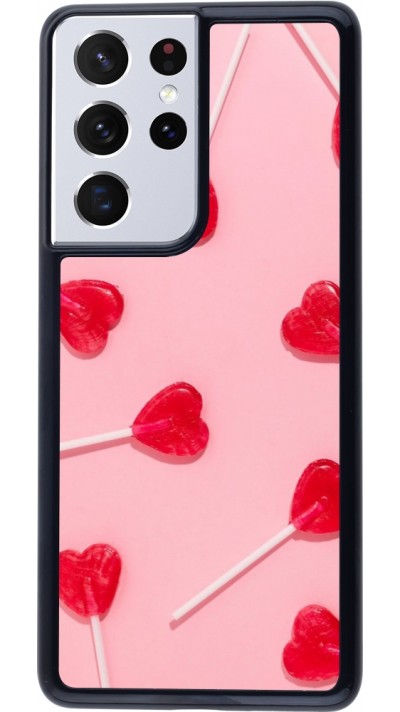 Coque Samsung Galaxy S21 Ultra 5G - Saint Valentines Day 26 Lollipop