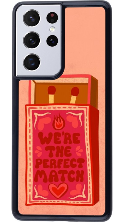 Coque Samsung Galaxy S21 Ultra 5G - Saint Valentines Day 26 Perfect Match