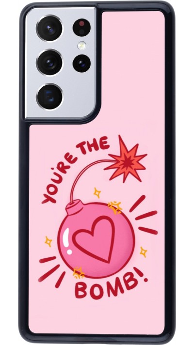 Coque Samsung Galaxy S21 Ultra 5G - Saint Valentines Day 26 You are the bomb