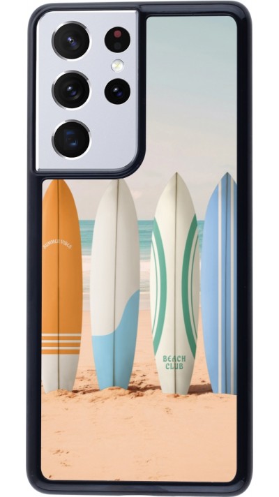 Coque Samsung Galaxy S21 Ultra 5G - Summer surfboard 2025