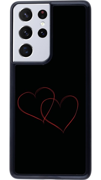 Coque Samsung Galaxy S21 Ultra 5G - Valentine 2023 attached heart