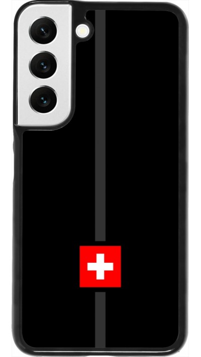 Coque Samsung Galaxy S22 - Canton CH noir