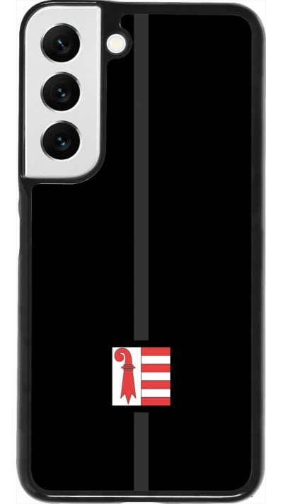 Coque Samsung Galaxy S22 - Canton JU noir