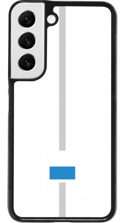 Coque Samsung Galaxy S22 - Canton LU blanc