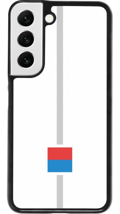 Coque Samsung Galaxy S22 - Canton TI blanc