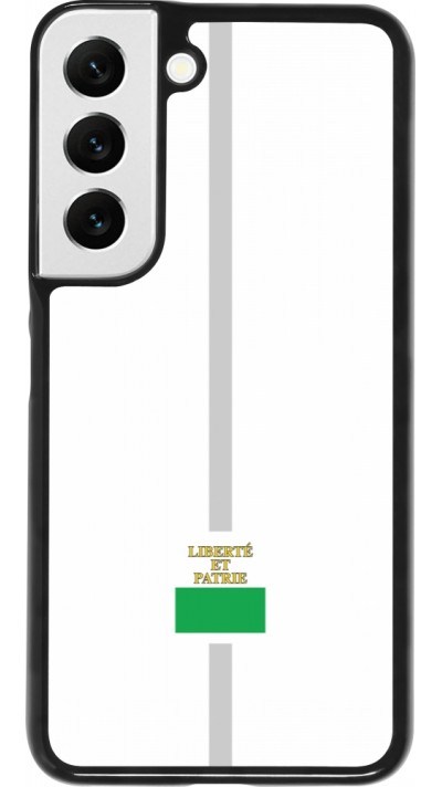 Coque Samsung Galaxy S22 - Canton VD blanc