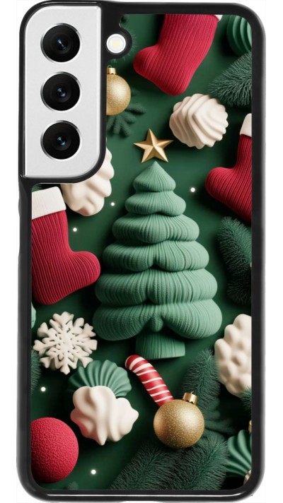 Samsung Galaxy S22 Case Hülle - Christmas 25 Christmas textiles