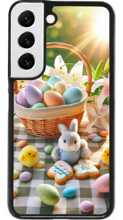 Coque Samsung Galaxy S22 - Easter 2025 Panier Pâques