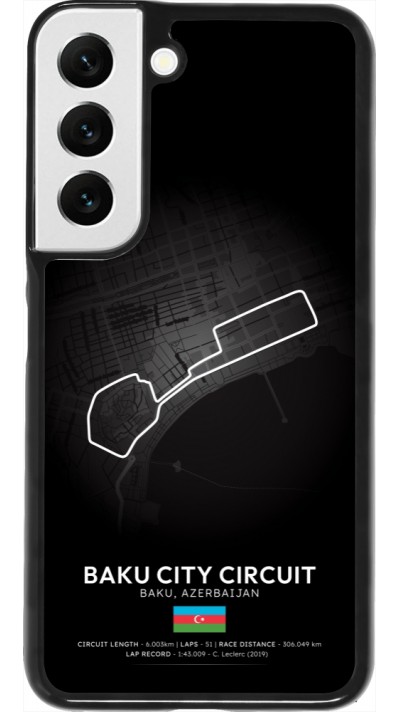 Samsung Galaxy S22 Case Hülle - F1 Track 2025 Azerbaijan