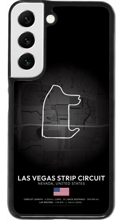 Samsung Galaxy S22 Case Hülle - F1 Track 2025 Las Vegas