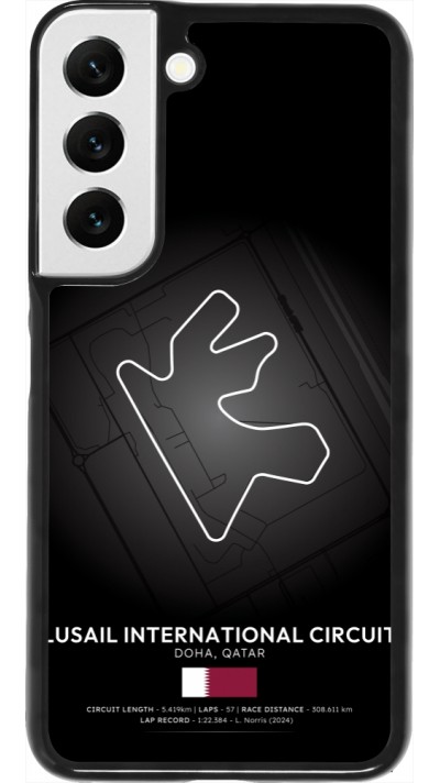 Samsung Galaxy S22 Case Hülle - F1 Track 2025 Qatar