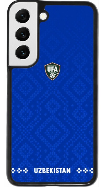 Samsung Galaxy S22 Case Hülle - Usbekistan 2026 personalisierbares Fussballtrikot