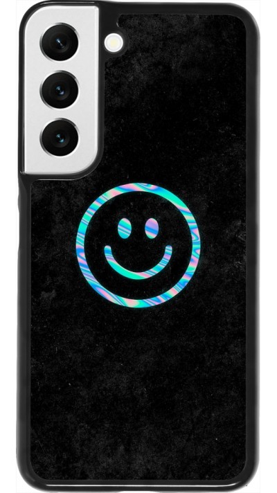 Samsung Galaxy S22 Case Hülle - Happy smiley irisirt Samsung Galaxy S22 Case Hülle - Happy smiley irisirt