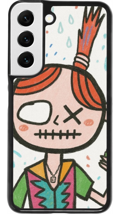Coque Samsung Galaxy S22 - Little Girl Sketch