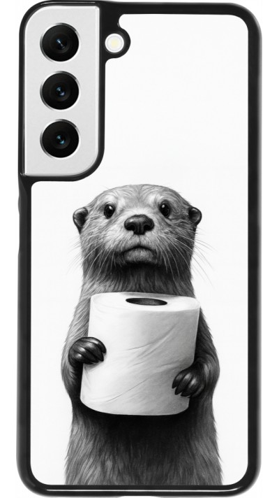 Coque Samsung Galaxy S22 - Loutre papier de toilette