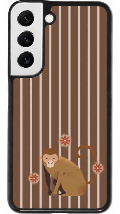 Coque Samsung Galaxy S22 - Monkey with stripes