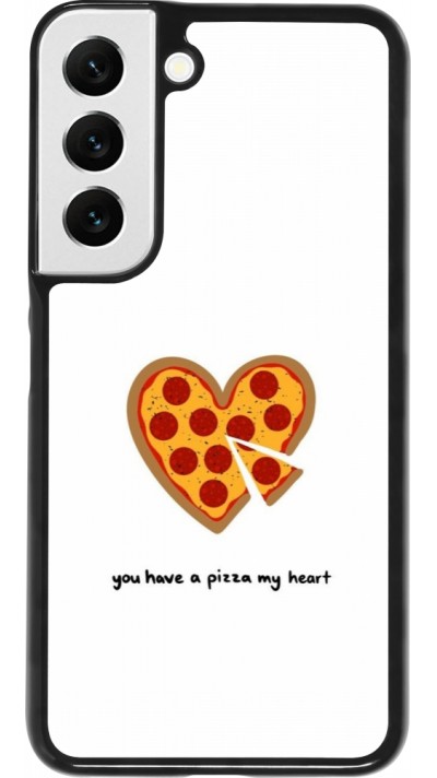 Coque Samsung Galaxy S22 - Saint Valentines Day 26 You have my pizza heart