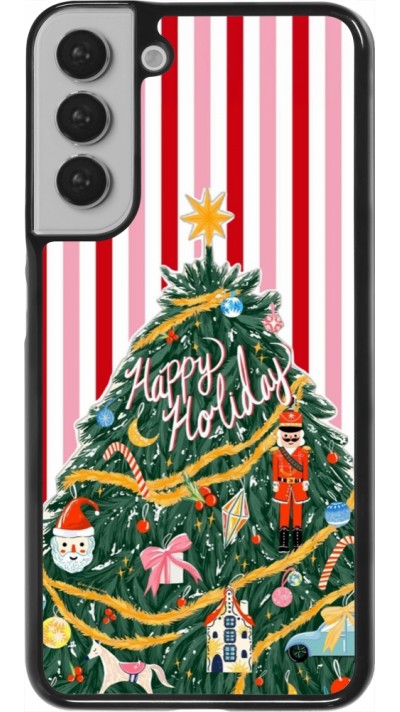 Samsung Galaxy S22+ Case Hülle - Christmas 25 Happy Holiday