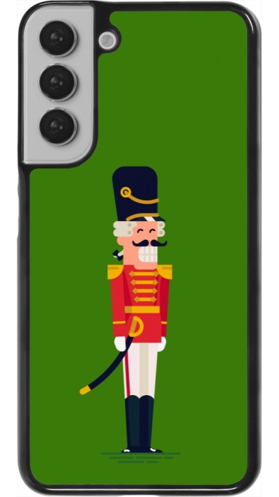Samsung Galaxy S22+ Case Hülle - Christmas 25 Nutcracker Green