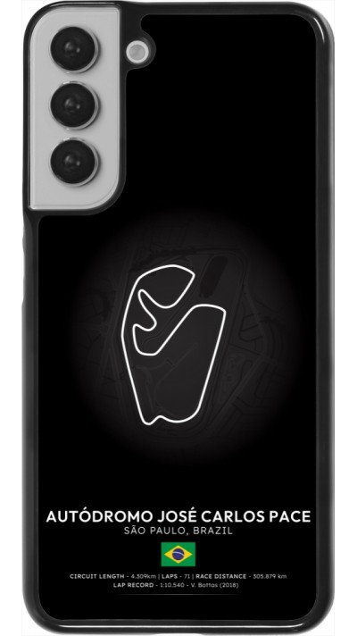 Samsung Galaxy S22+ Case Hülle - F1 Track 2025 Brazil