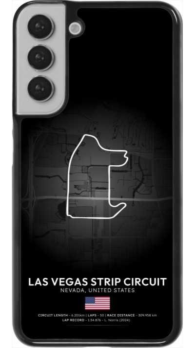 Samsung Galaxy S22+ Case Hülle - F1 Track 2025 Las Vegas
