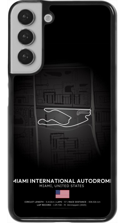 Samsung Galaxy S22+ Case Hülle - F1 Track 2025 Miami