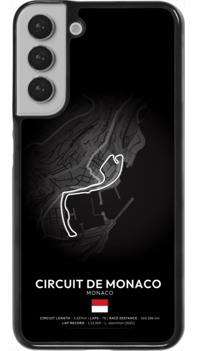 Samsung Galaxy S22+ Case Hülle - F1 Track 2025 Monaco