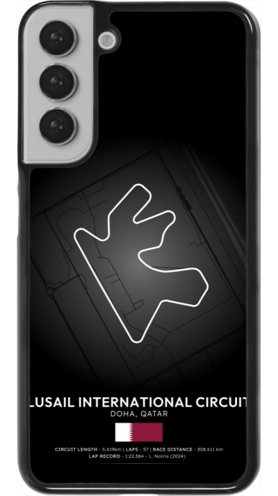 Samsung Galaxy S22+ Case Hülle - F1 Track 2025 Qatar