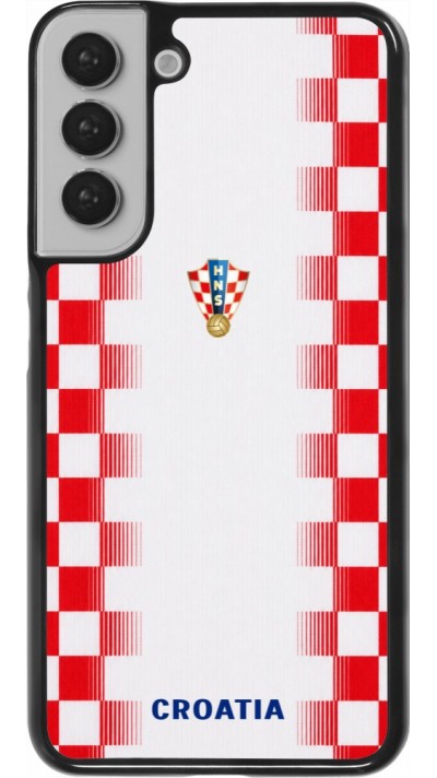 Coque Samsung Galaxy S22+ - Maillot de football Croatie 2026 personnalisable