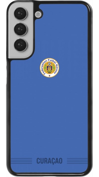 Coque Samsung Galaxy S22+ - Maillot de football Curaçao 2026 personnalisable