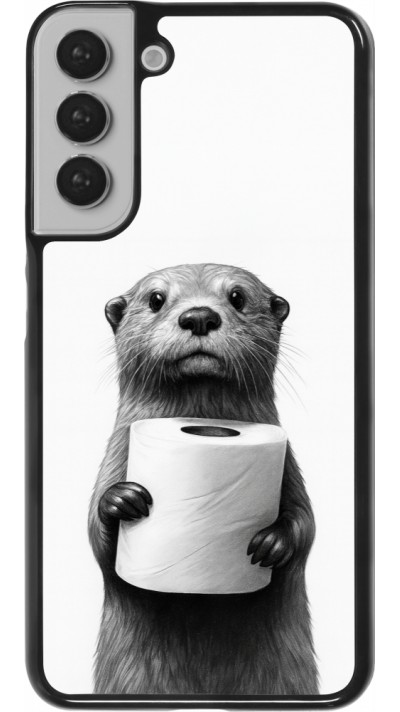Coque Samsung Galaxy S22+ - Loutre papier de toilette
