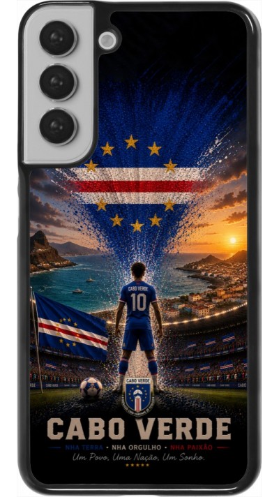 Coque Samsung Galaxy S22+ - Football Cap-Vert splash 2026