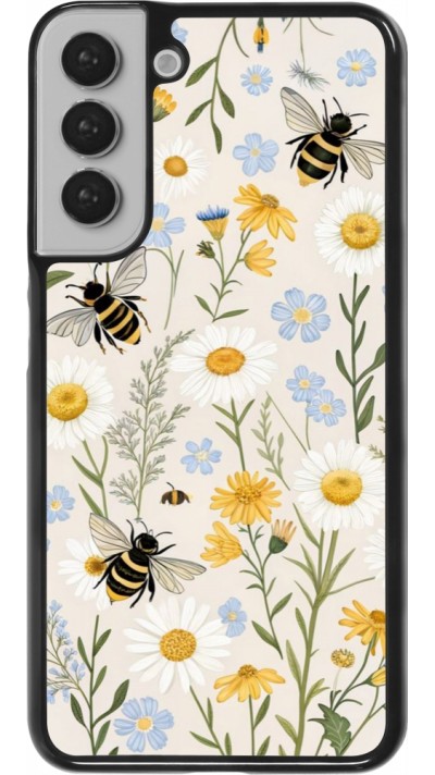 Coque Samsung Galaxy S22+ - Pattern bees Spring 2026